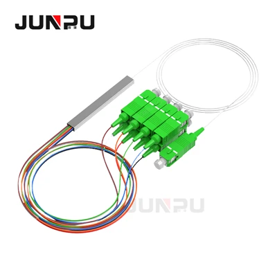 1x8 APC Fiber Optic PLC Splitter