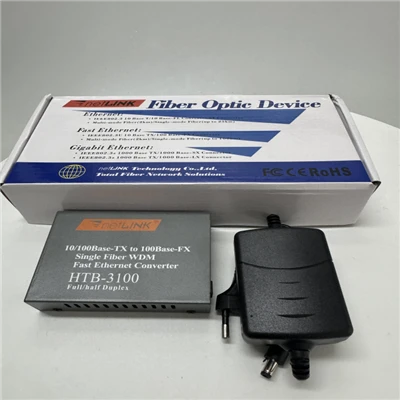 HTB-3100 Fast Ethernet Fiber Optic Media Converter