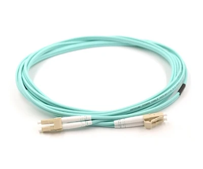 OM3 Armored Duplex Fiber Optic Patch Cable